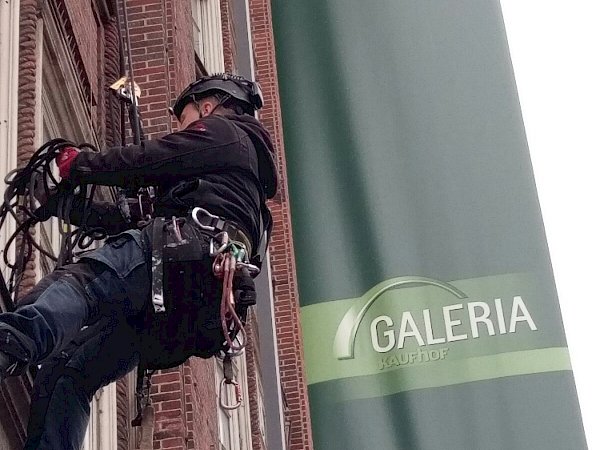 Imprägnieren der Fassade