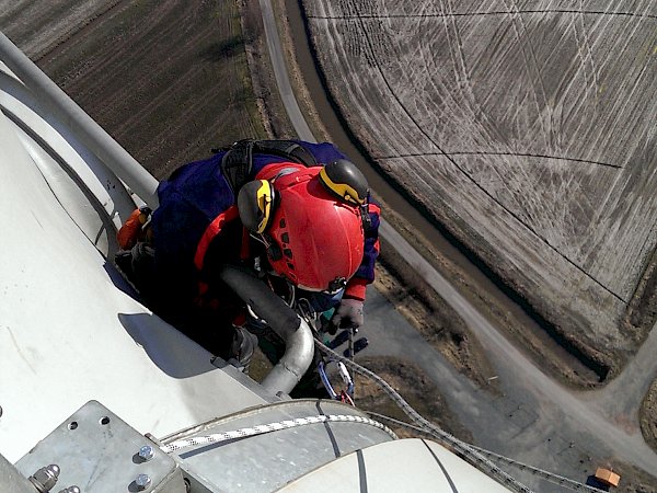 Wartung von Stahlkonstruktionen